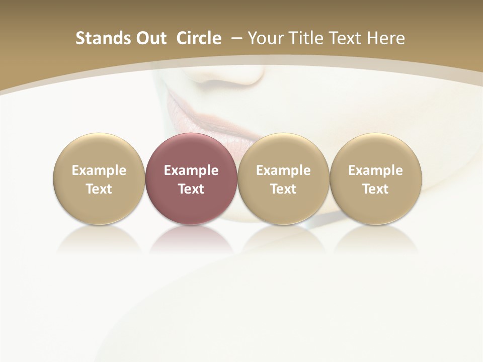 Cool Looking Eyes PowerPoint Template