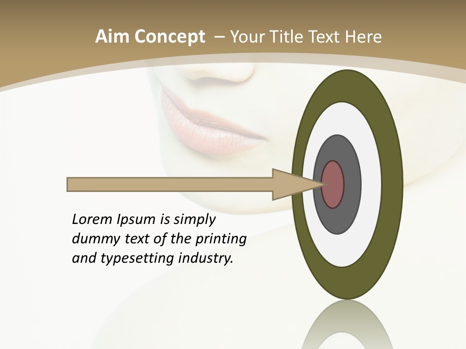 Cool Looking Eyes PowerPoint Template