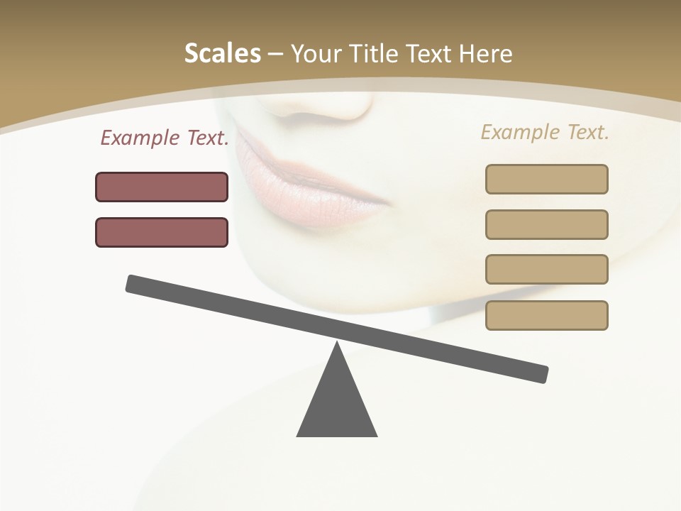 Cool Looking Eyes PowerPoint Template