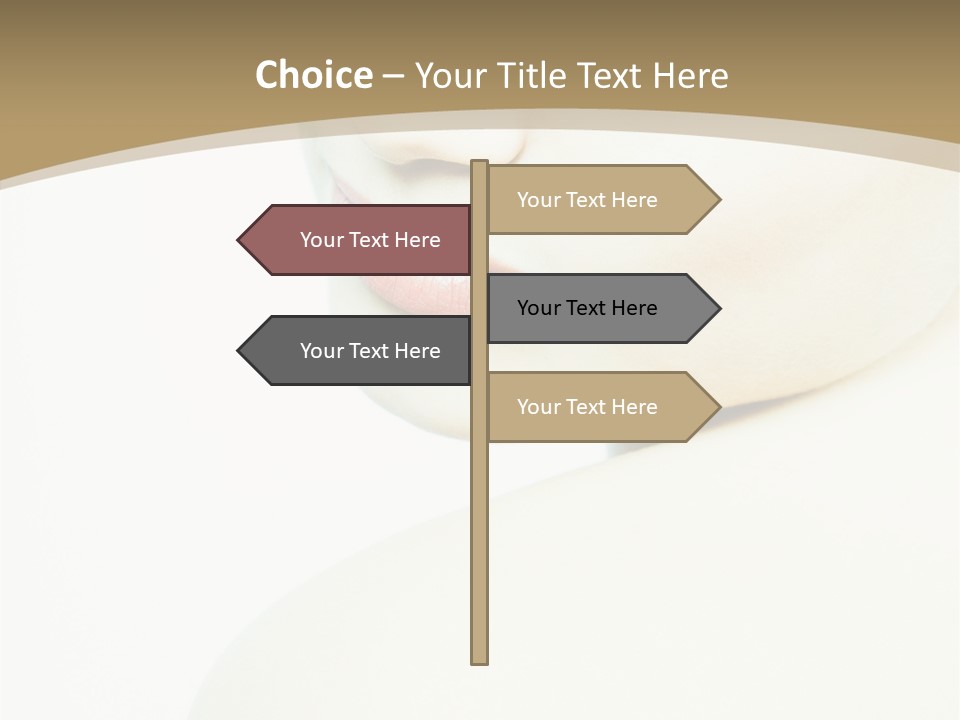 Cool Looking Eyes PowerPoint Template