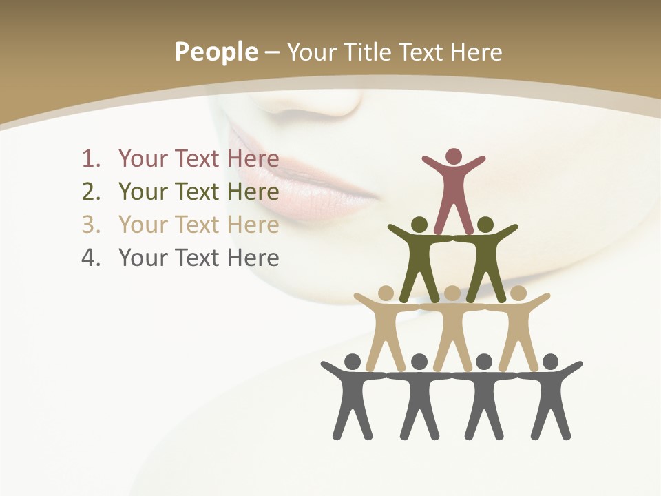 Cool Looking Eyes PowerPoint Template