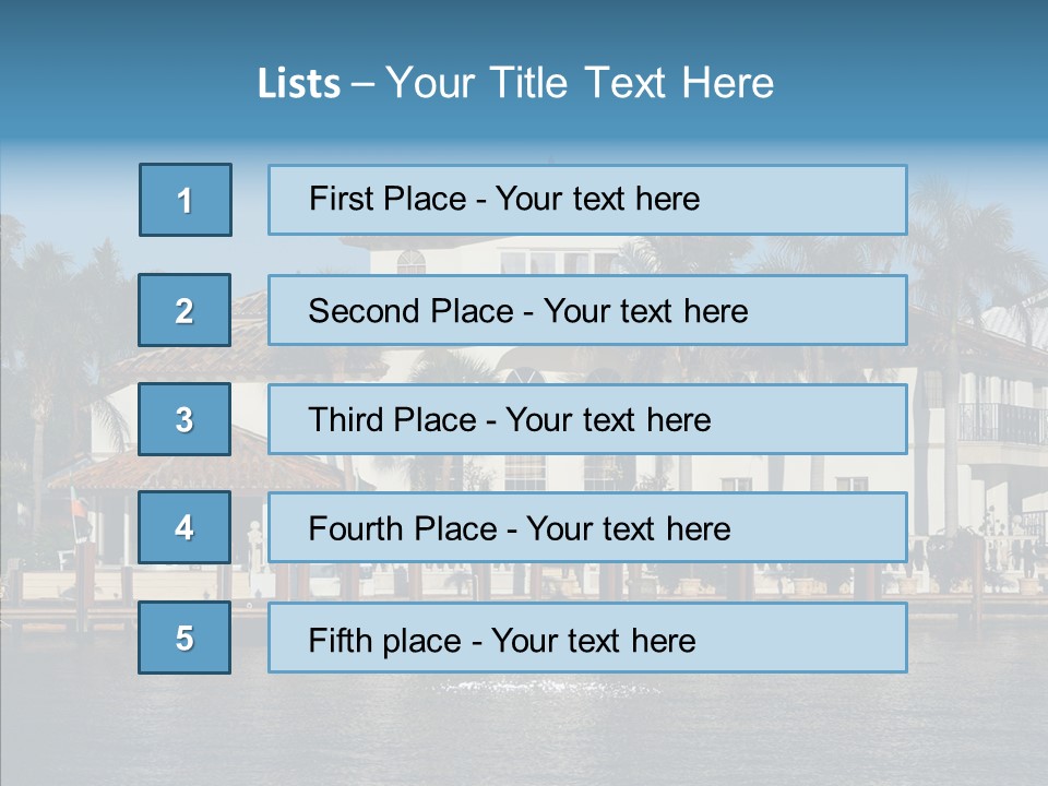 Real Home Executive PowerPoint Template