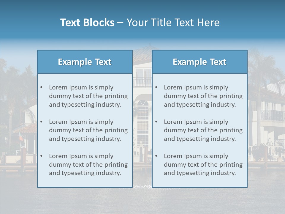 Real Home Executive PowerPoint Template