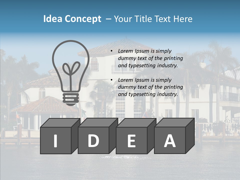 Real Home Executive PowerPoint Template