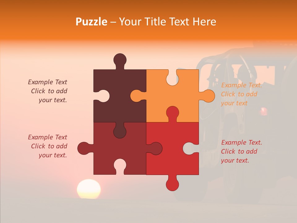 Turret Mode Men PowerPoint Template