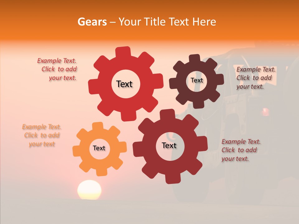 Turret Mode Men PowerPoint Template