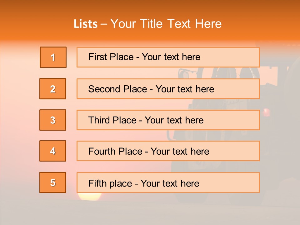 Turret Mode Men PowerPoint Template