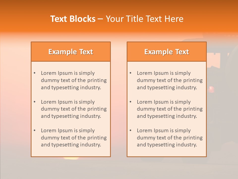 Turret Mode Men PowerPoint Template