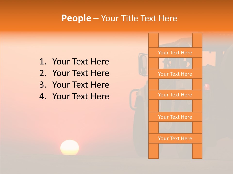 Turret Mode Men PowerPoint Template