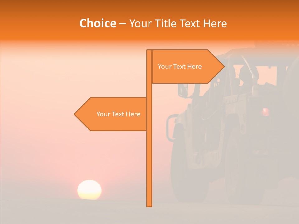 Turret Mode Men PowerPoint Template