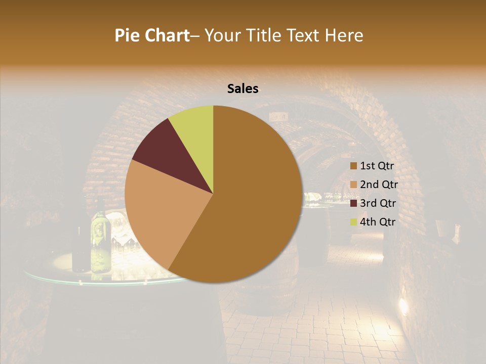 Wine Cellar Drink Winecellar PowerPoint Template