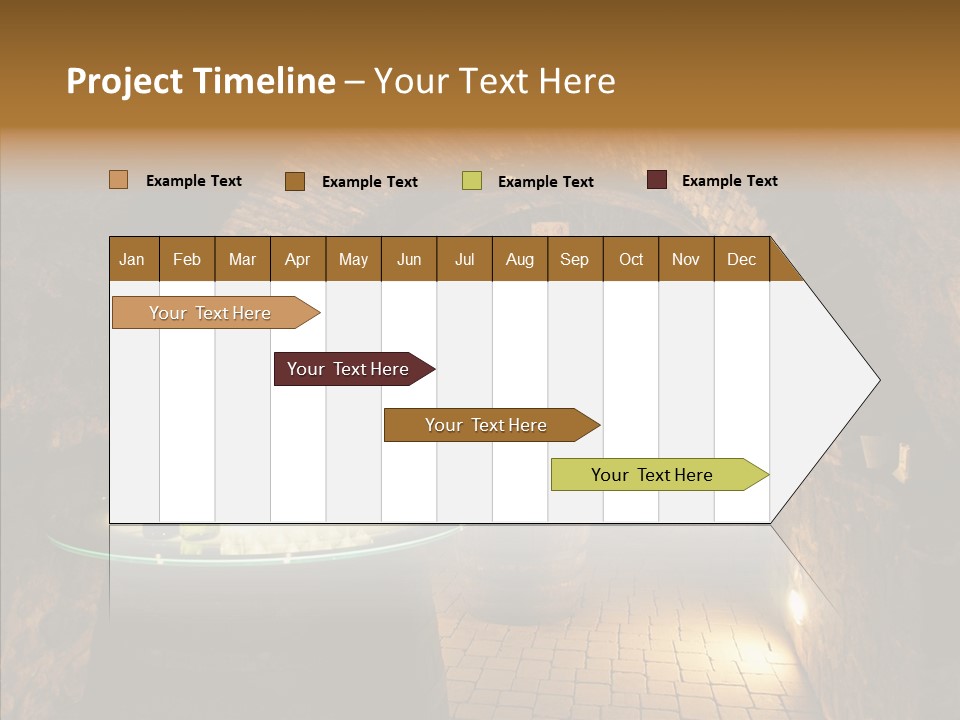 Wine Cellar Drink Winecellar PowerPoint Template