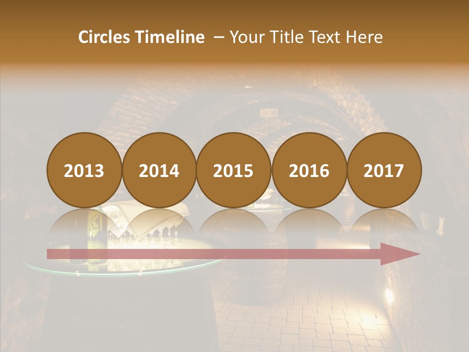 Wine Cellar Drink Winecellar PowerPoint Template