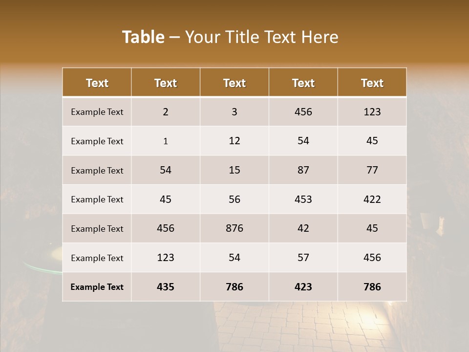 Wine Cellar Drink Winecellar PowerPoint Template