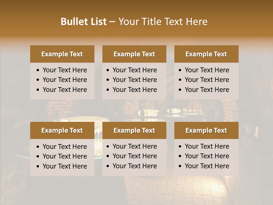 Wine Cellar Drink Winecellar PowerPoint Template