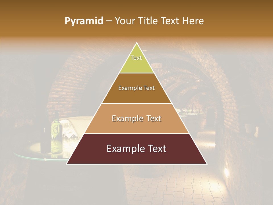 Wine Cellar Drink Winecellar PowerPoint Template