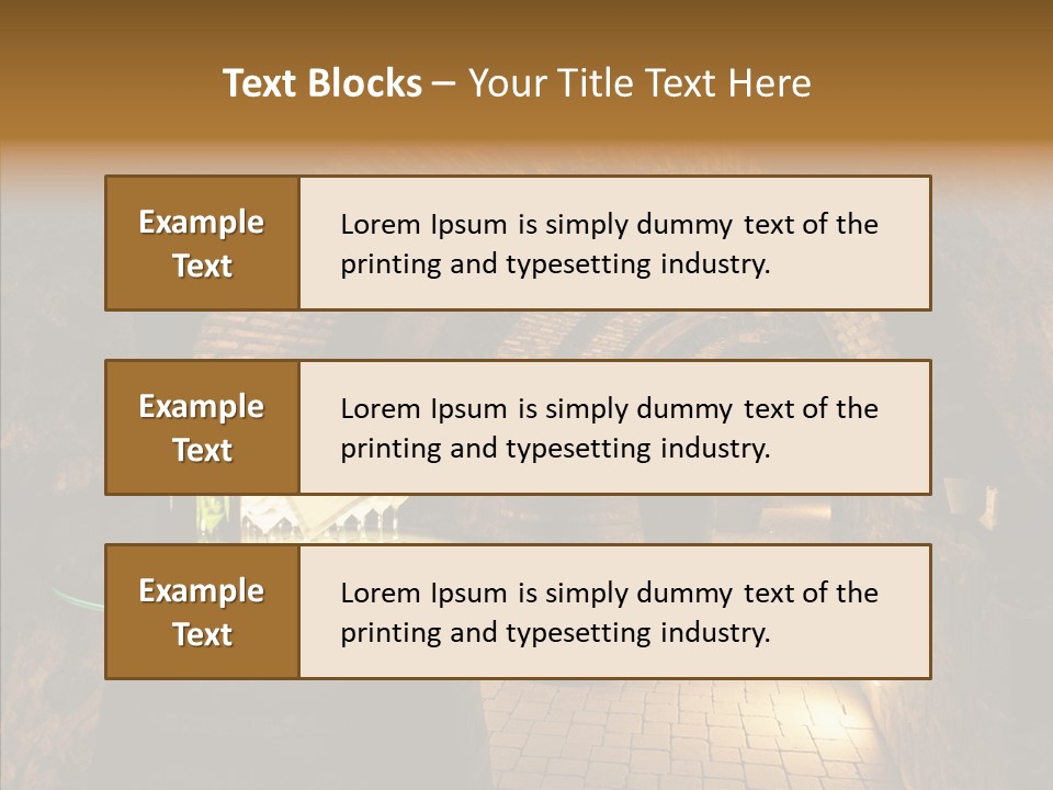 Wine Cellar Drink Winecellar PowerPoint Template