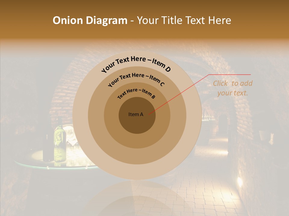 Wine Cellar Drink Winecellar PowerPoint Template