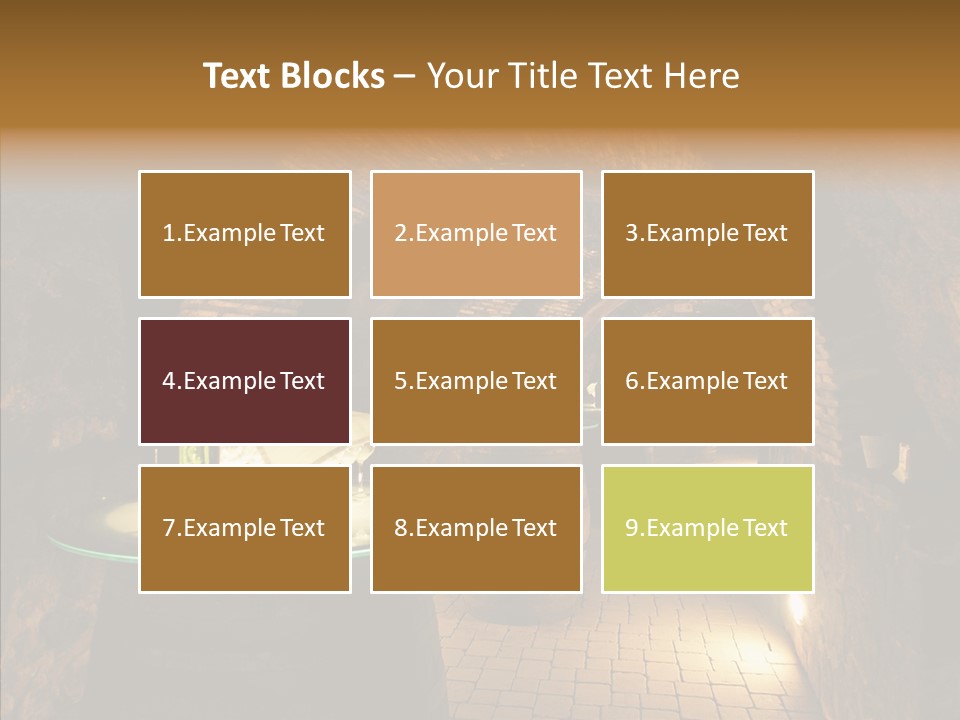 Wine Cellar Drink Winecellar PowerPoint Template