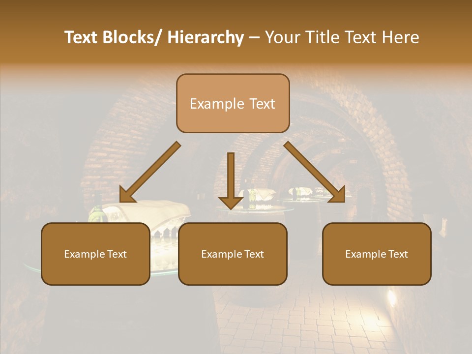 Wine Cellar Drink Winecellar PowerPoint Template