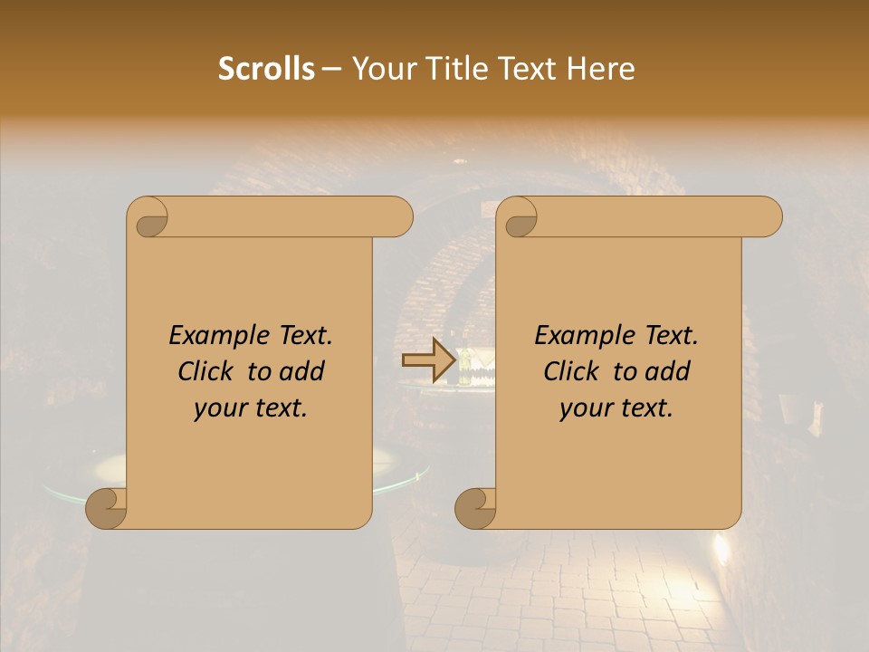 Wine Cellar Drink Winecellar PowerPoint Template