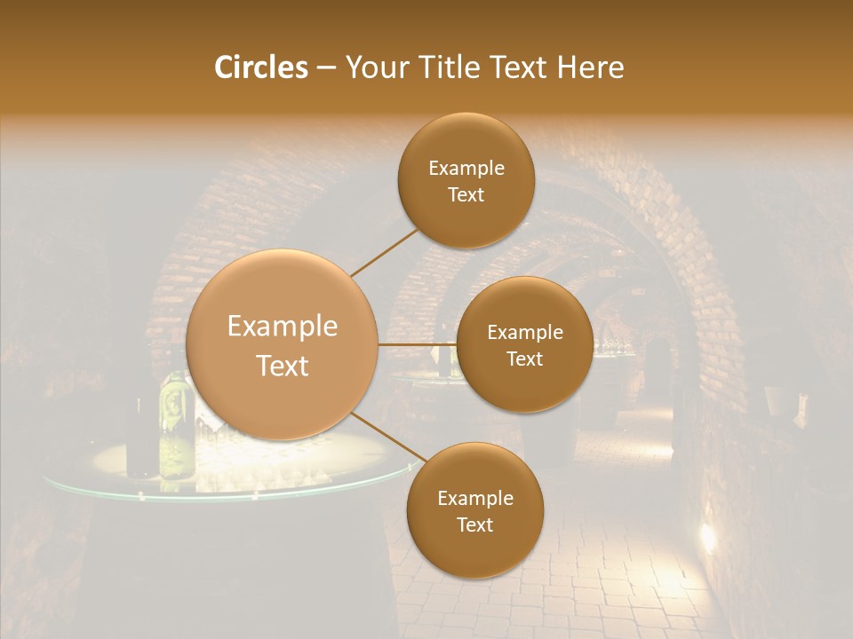 Wine Cellar Drink Winecellar PowerPoint Template