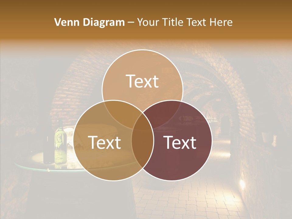 Wine Cellar Drink Winecellar PowerPoint Template
