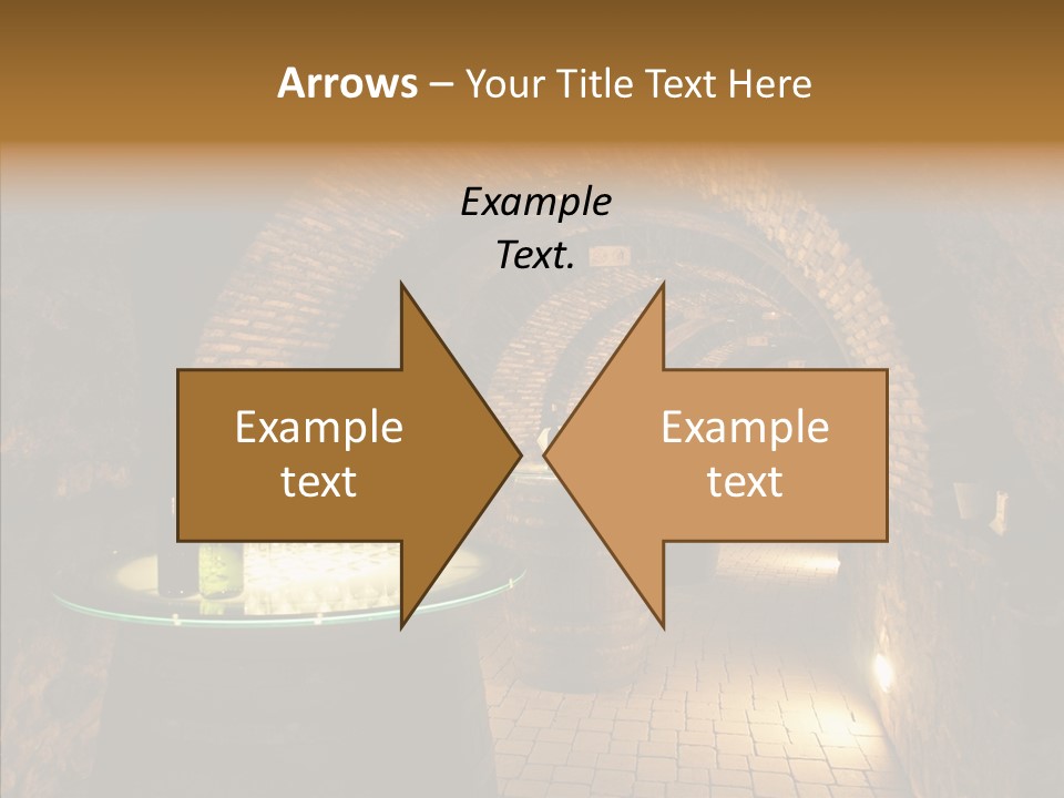 Wine Cellar Drink Winecellar PowerPoint Template
