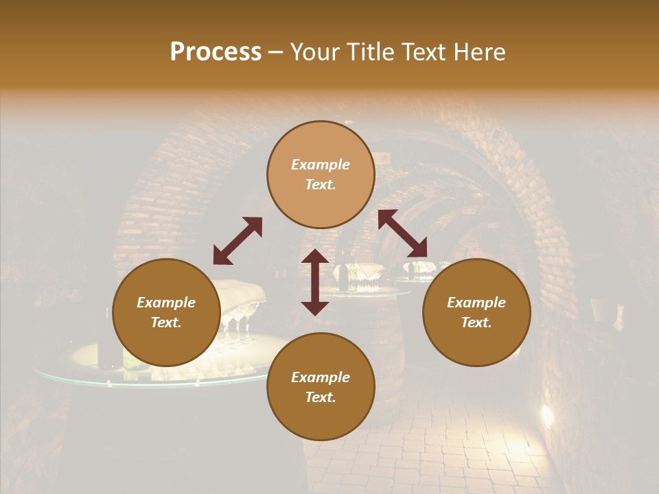 Wine Cellar Drink Winecellar PowerPoint Template