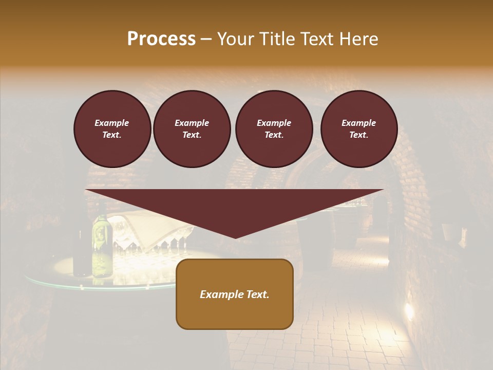 Wine Cellar Drink Winecellar PowerPoint Template