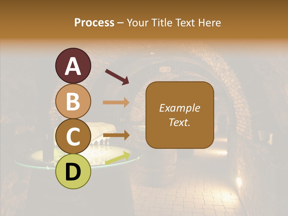 Wine Cellar Drink Winecellar PowerPoint Template