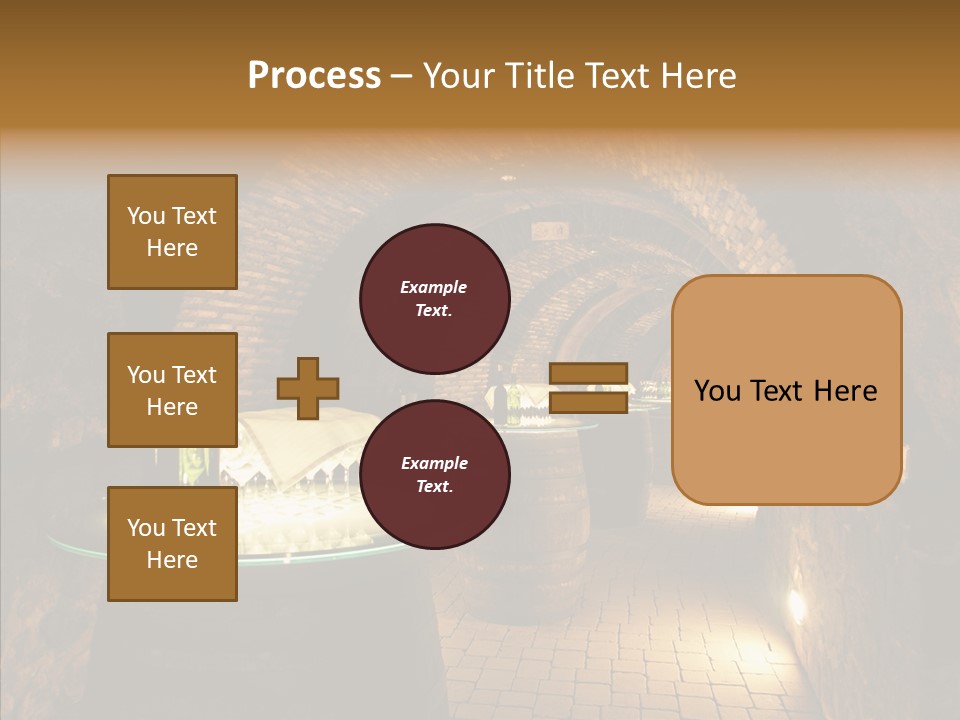 Wine Cellar Drink Winecellar PowerPoint Template