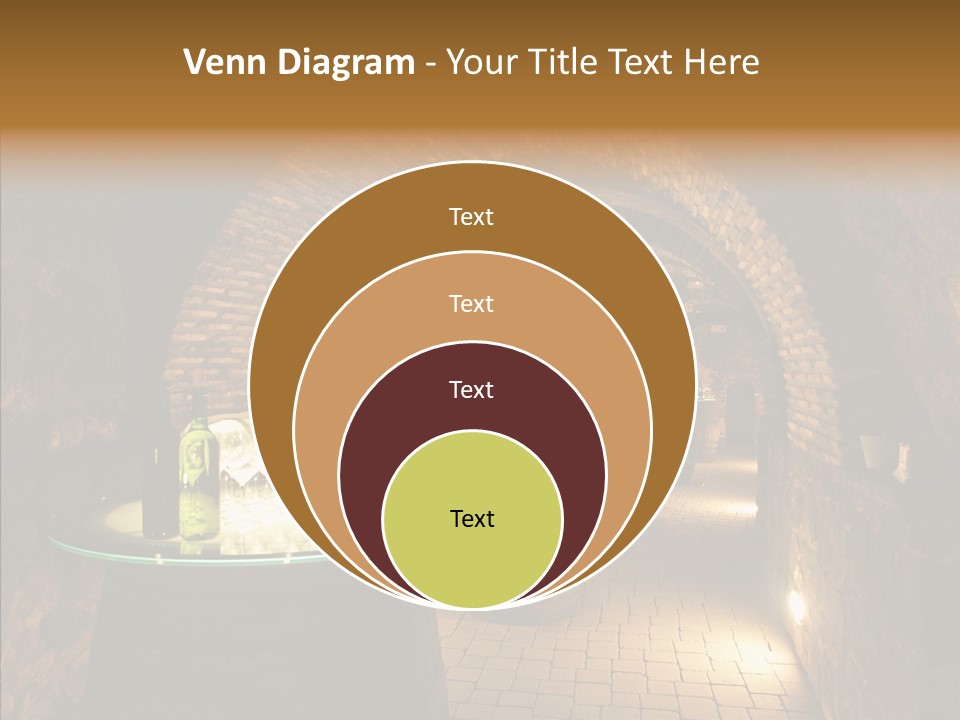 Wine Cellar Drink Winecellar PowerPoint Template