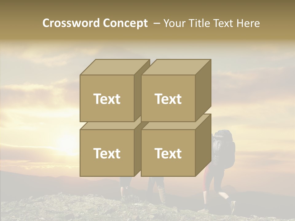 Lifestyle Journey Trek PowerPoint Template