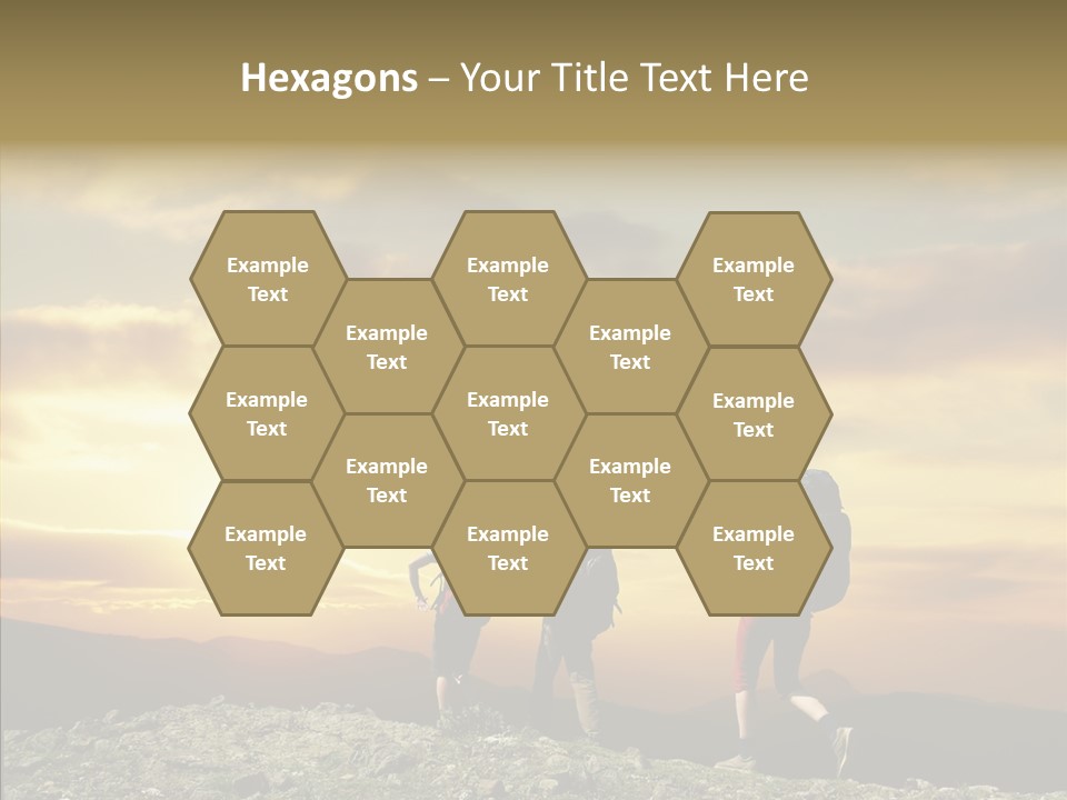 Lifestyle Journey Trek PowerPoint Template