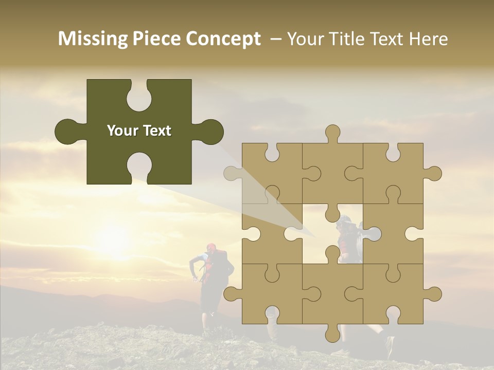 Lifestyle Journey Trek PowerPoint Template