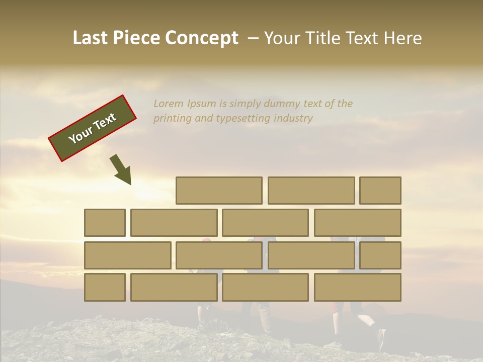 Lifestyle Journey Trek PowerPoint Template
