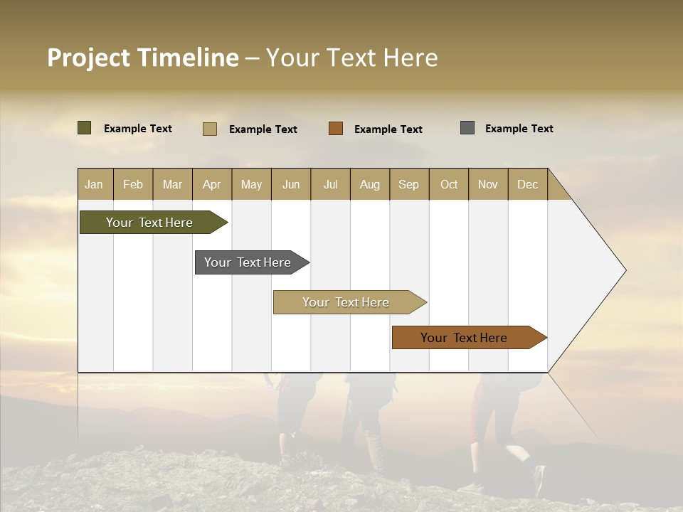 Lifestyle Journey Trek PowerPoint Template