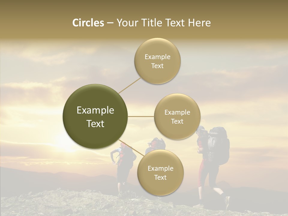 Lifestyle Journey Trek PowerPoint Template