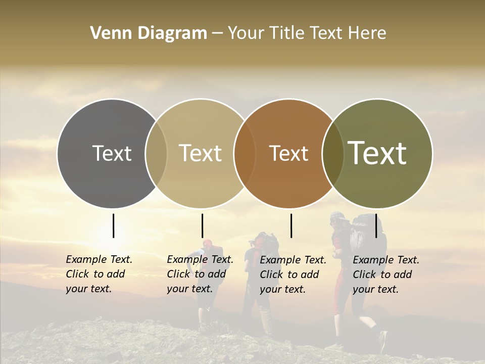 Lifestyle Journey Trek PowerPoint Template