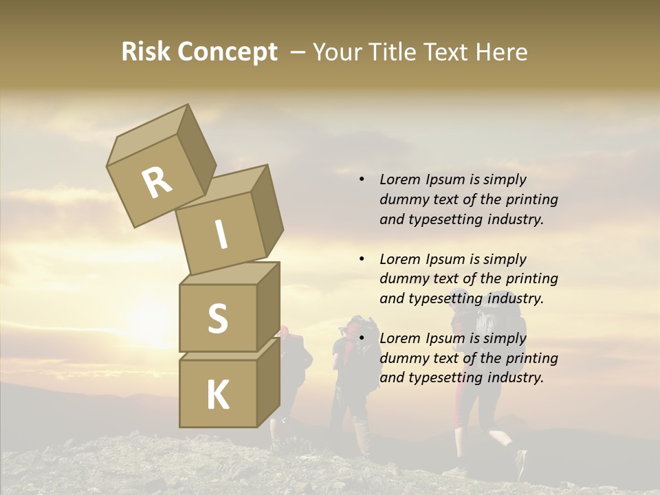 Lifestyle Journey Trek PowerPoint Template