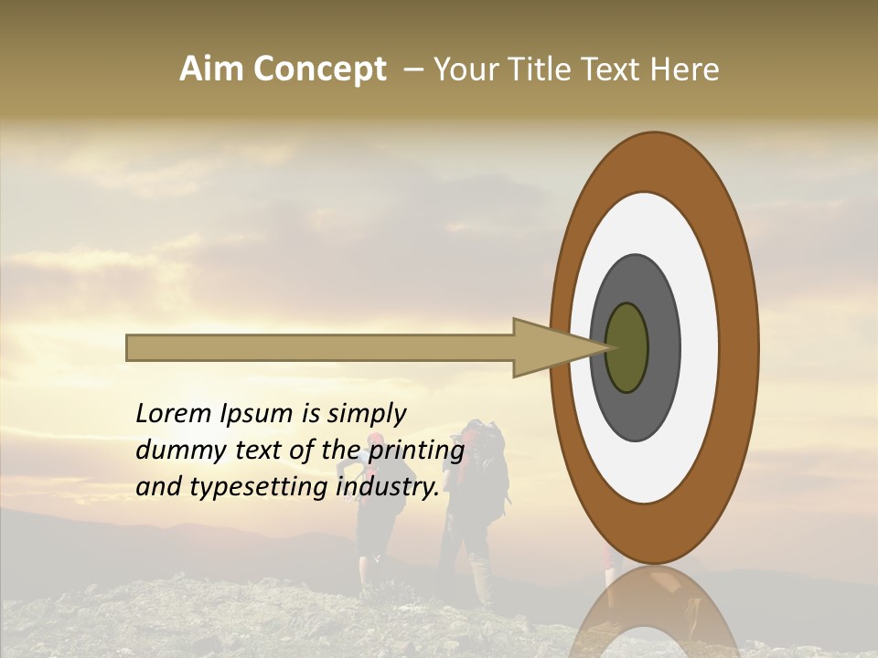 Lifestyle Journey Trek PowerPoint Template