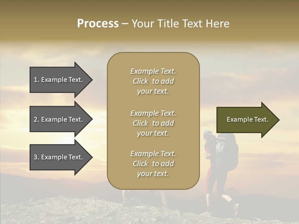 Lifestyle Journey Trek PowerPoint Template