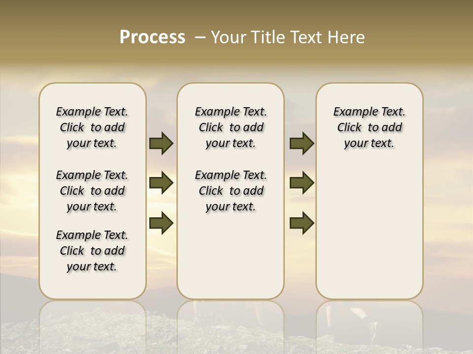 Lifestyle Journey Trek PowerPoint Template