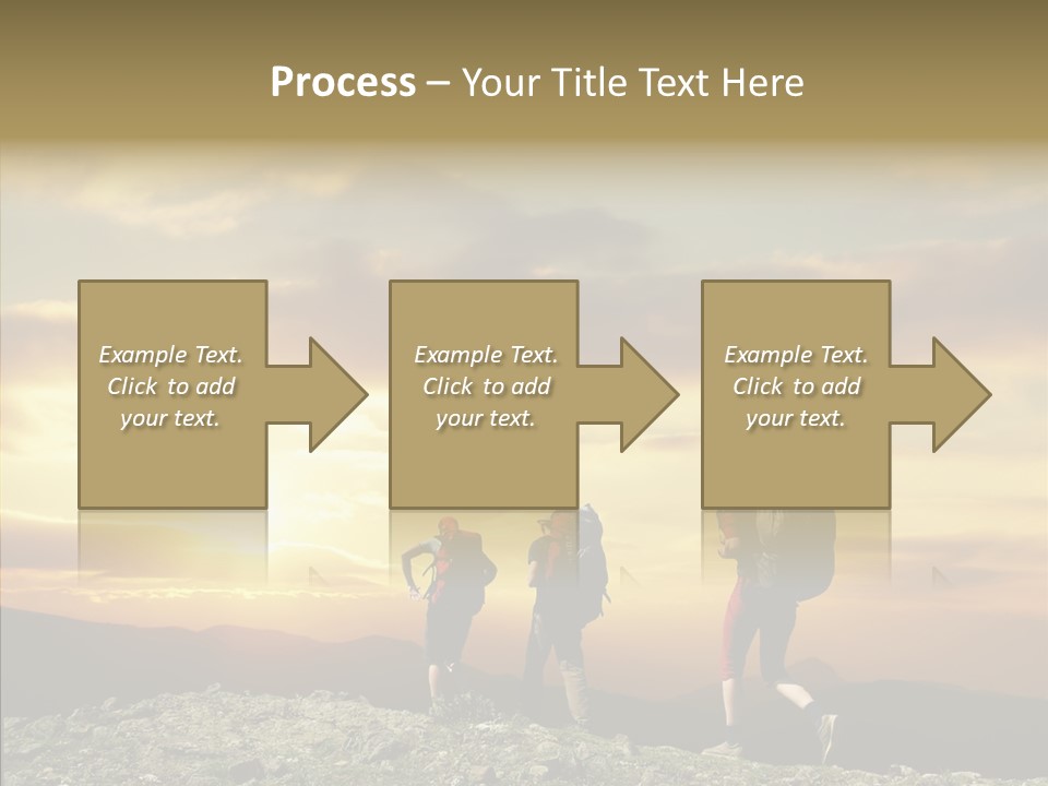 Lifestyle Journey Trek PowerPoint Template