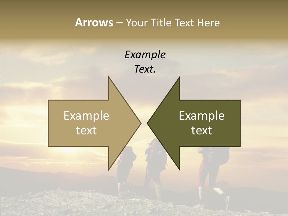 Lifestyle Journey Trek PowerPoint Template