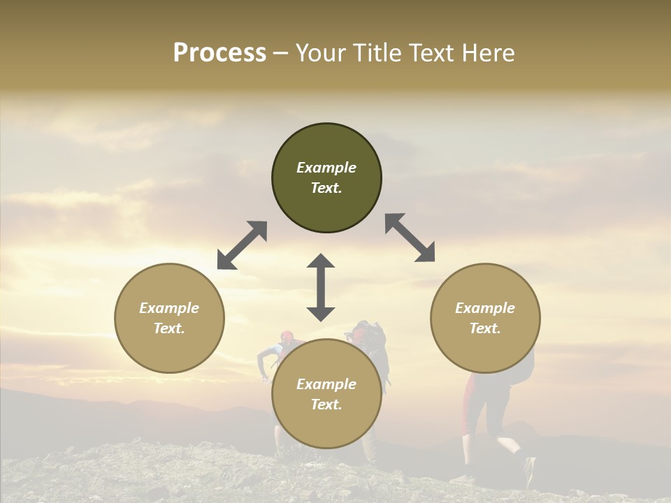 Lifestyle Journey Trek PowerPoint Template