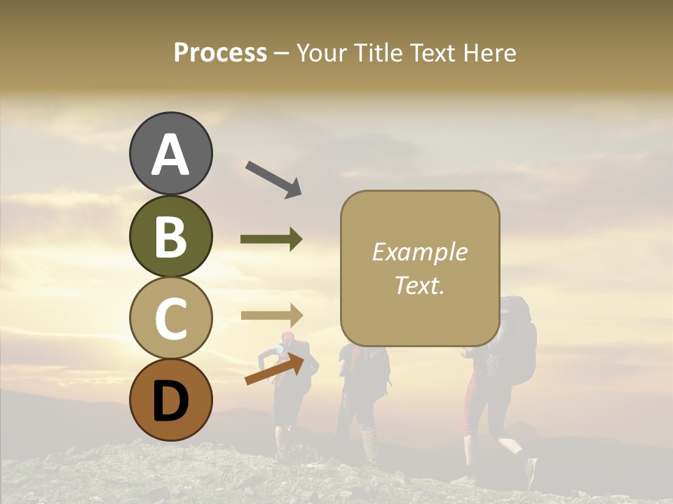 Lifestyle Journey Trek PowerPoint Template