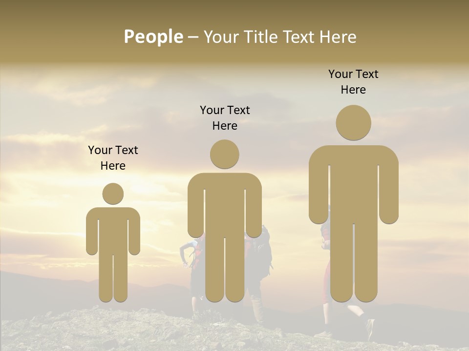 Lifestyle Journey Trek PowerPoint Template