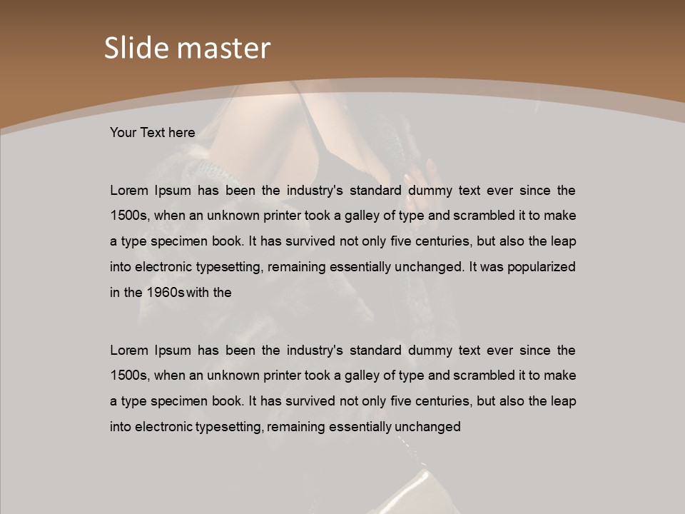 Healthy People Leather PowerPoint Template